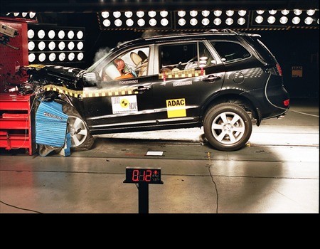 Краш тест Hyundai Santa Fe (2006)